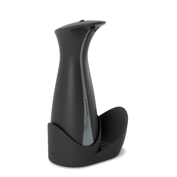 Dispenser di sapone touchless in plastica nera 250 ml Otto - Umbra