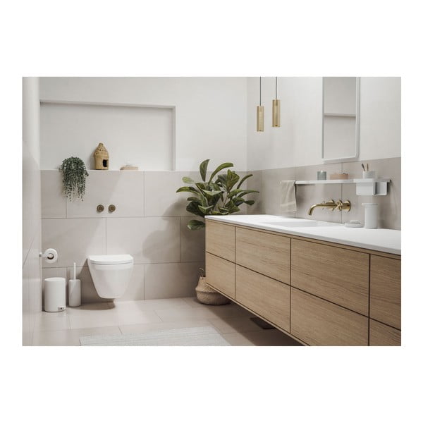 Mensola da parete bianca per il bagno Rim - Zone-image-1