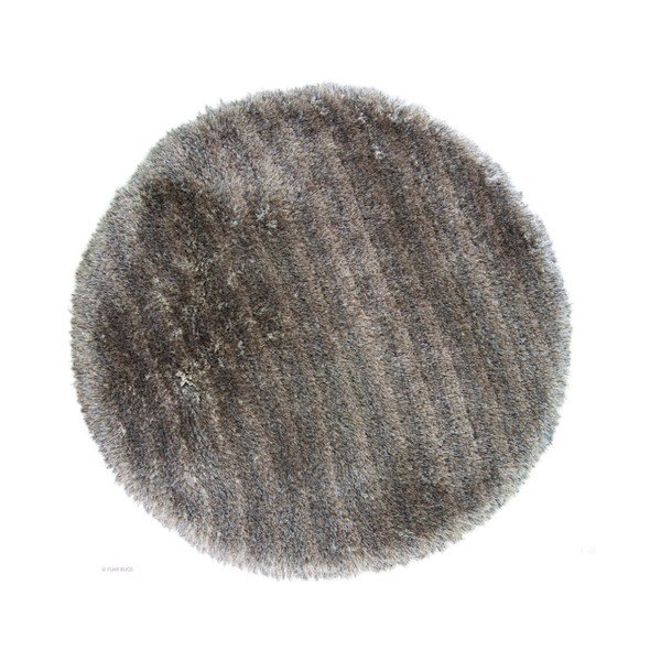 Kruhový světle hnědý koberec Flair Rugs Pearl, 150 cm