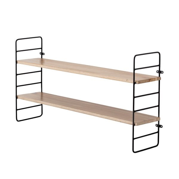 Scaffale a castello in legno massiccio pavlovnia North - Bloomingville-image-1