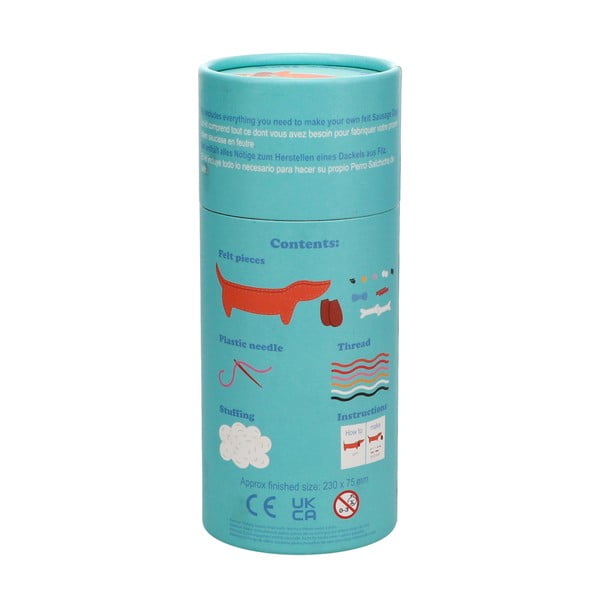 Giocattolo creativo Sew Your Own Sausage Dog – Rex London-image-3