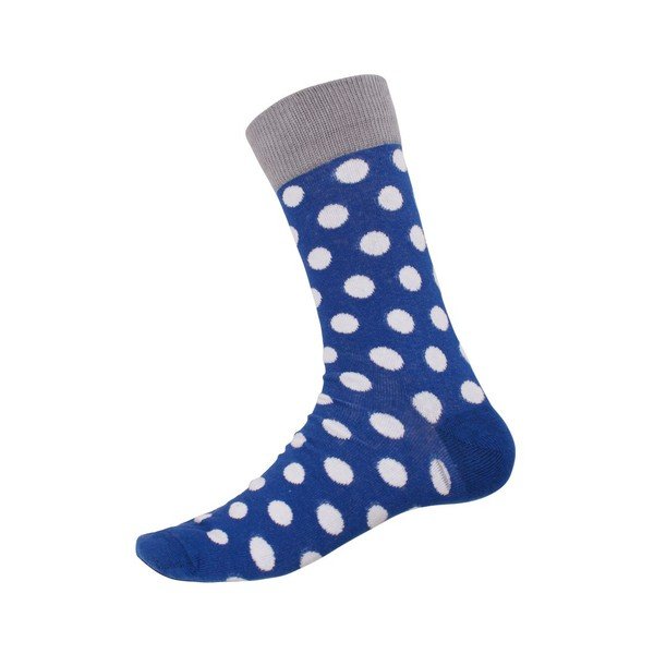 Ponožky Big Dots Blue, velikost 40-44