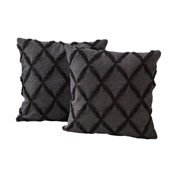 Federe decorative in set 2 pz 43x43 cm Tuffet – Mioli Decor