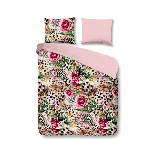 Biancheria da letto matrimoniale in cotone Premento Rose, 200 x 200 cm - Good Morning