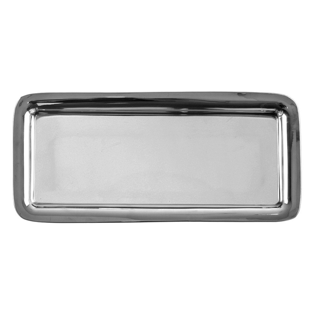 Vassoio in acciaio inox 17x38,5 cm Long – Orion | Vassoi