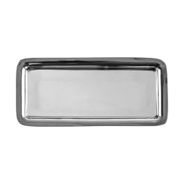 Vassoio in acciaio inox 17x38,5 cm Long – Orion