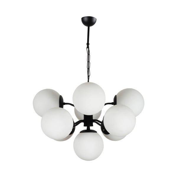 Apparecchio a sospensione nero, altezza 80 cm Owl - Squid Lighting-image-2