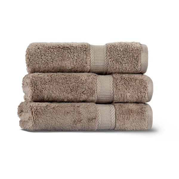 Asciugamano marrone 33x33 cm Fancy - Foutastic-image-1
