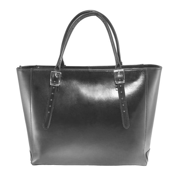 Borsa in pelle nera Tami - Chicca Borse