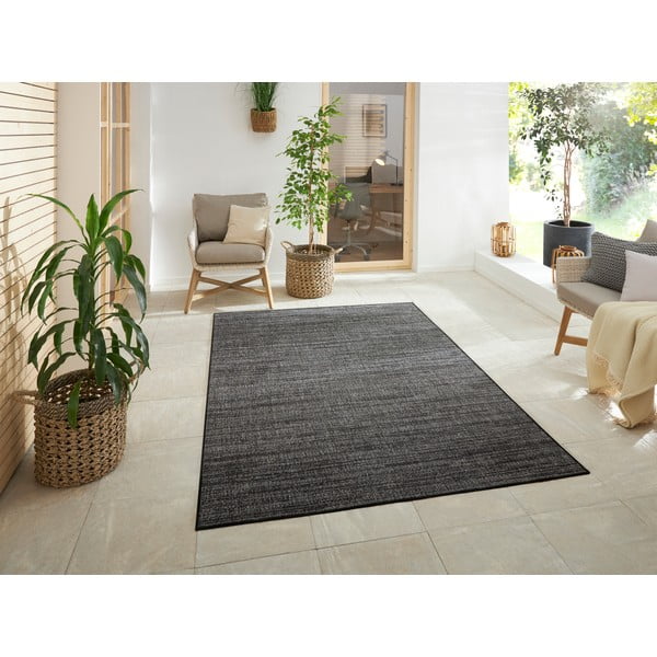 Tappeto per esterni grigio scuro 230x160 cm Gemini - Elle Decoration-image-1