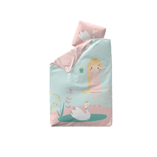 Biancheria da letto in cotone per bambini , 140 x 200 cm + 50 x 70 cm Little Princess - Flexa