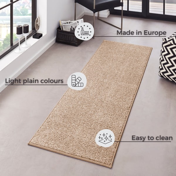 Runner beige , 80 x 300 cm Pure - Hanse Home-image-4