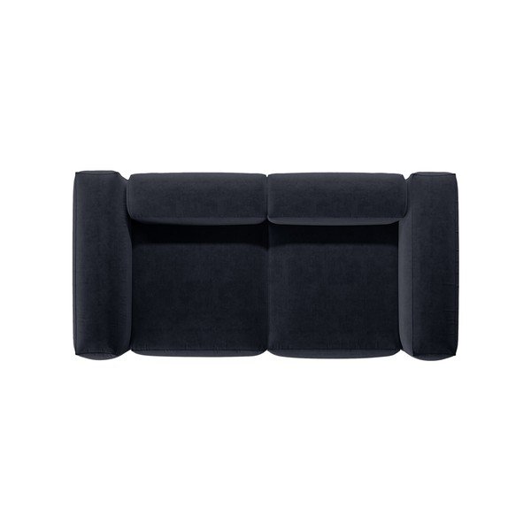 Divano blu scuro 224 cm Bergamo – Cosmopolitan Design-image-4