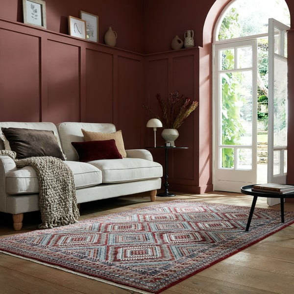 Tappeto bordeaux 200x304 cm Babylon - Flair Rugs-image-1