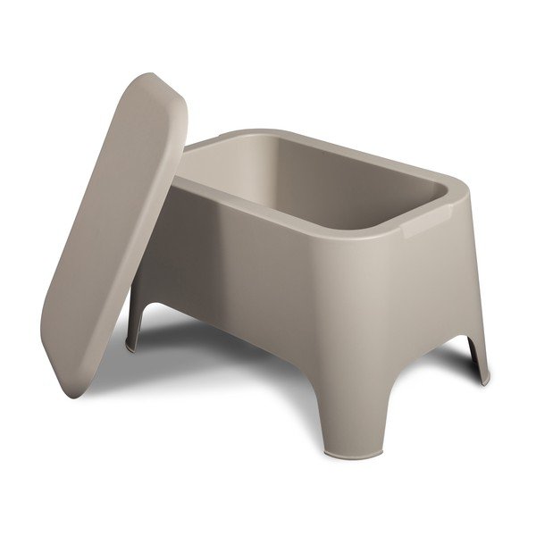 Tavolino da giardino in plastica 39x59 cm Petra – Toomax-image-2