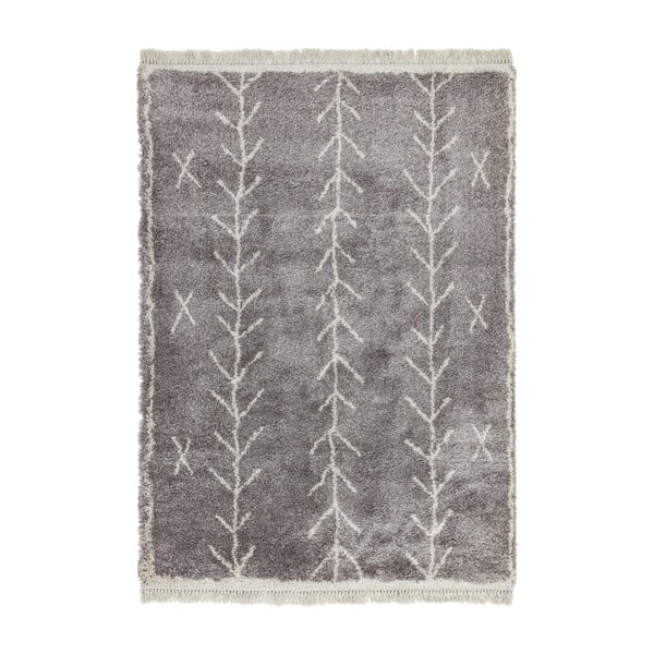 Tappeto grigio 120x170 cm Rocco - Asiatic Carpets