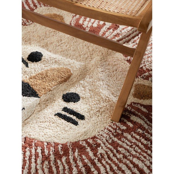 Tappeto per bambini color crema in cotone lavabile/tessuto a mano 140x200 cm Snuggle Leander – Hanse Home-image-3