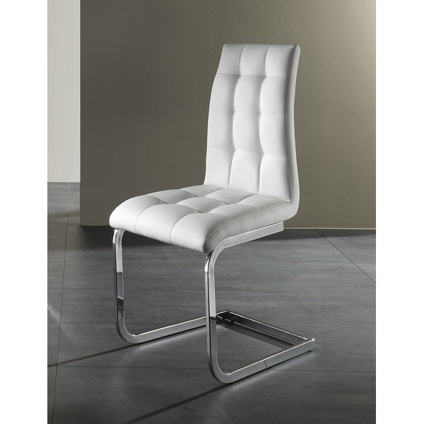 Sedie da pranzo bianche in un set di 2 Cozy - Tomasucci-image-4