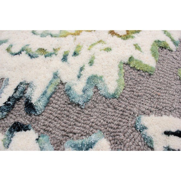 Tappeto grigio tessuto a mano Soho Vega, 120 x 170 cm - Flair Rugs-image-2
