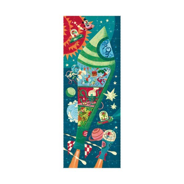 Puzzle vzhůru do budoucnosti Londji, 100 dílků-image-1