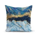 Federa Marmo con Blu, 45 x 45 cm - Minimalist Cushion Covers