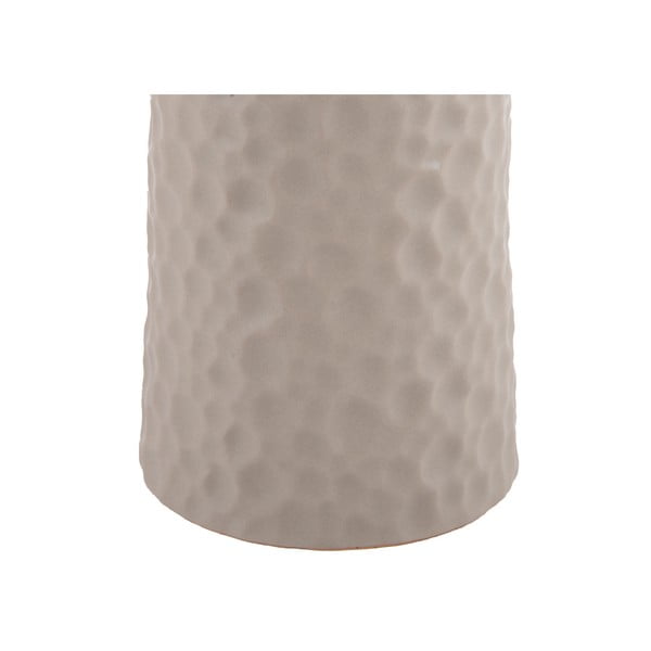 Vaso in ceramica beige scolpito, altezza 27,5 cm - PT LIVING-image-3