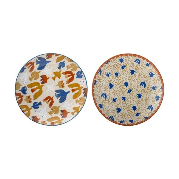 Set di piatti in gres 2 pz ø 25 cm Anniversary – Bloomingville