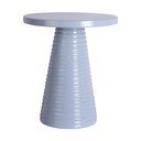Tavolino rotondo in metallo ø 40 cm Catania Ribbed – Leitmotiv