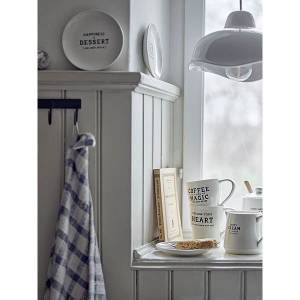 Tazza bianca in gres 330 ml Wendy - Bloomingville-image-1