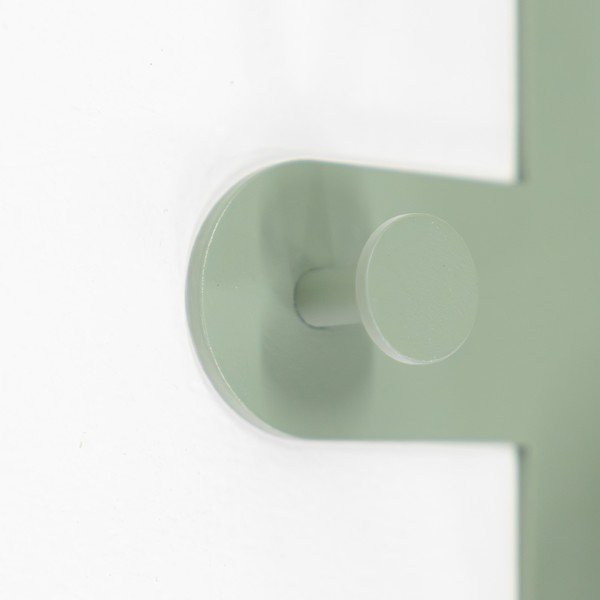 Attaccapanni da parete verde polveroso in acciaio 66 cm Frondo – Spinder Design-image-4