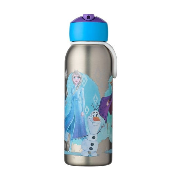 Biberon in acciaio inox argento 350 ml Frozen 2 - Mepal