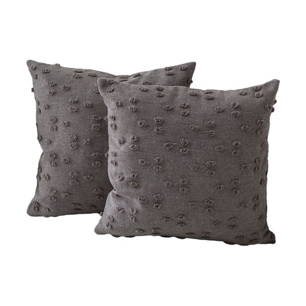 Federe decorative in set 2 pz 43x43 cm Tuffet – Mioli Decor