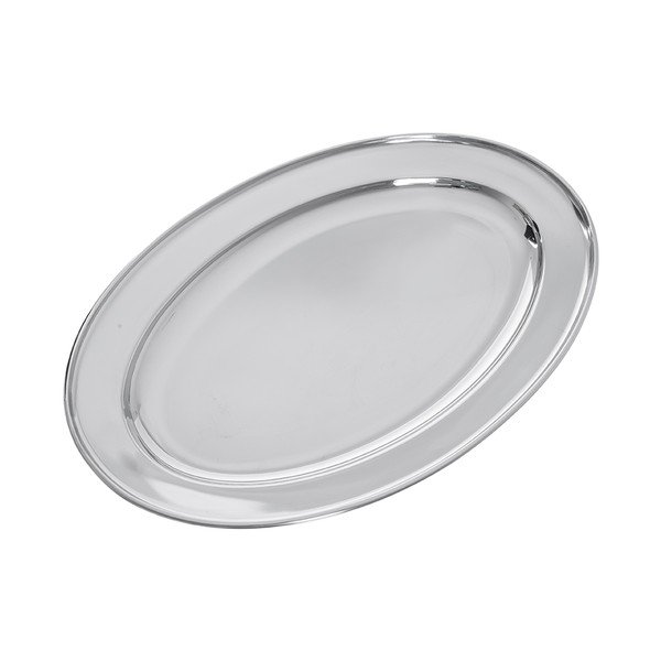 Vassoio vassoio di servizio in acciaio inox 30x45 cm – Orion