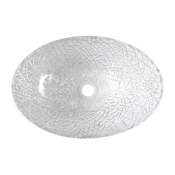 Lavabo in vetro 50x36 cm Purus – Sapho-image-3