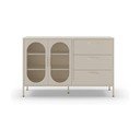 Cassettiera color crema 140x90 cm Diora - Marckeric