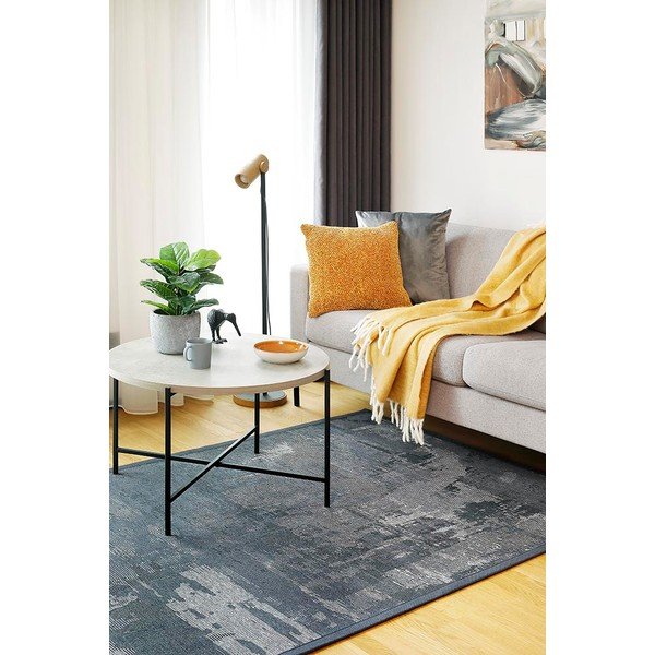 Tappeto bifacciale grigio , 80 x 250 cm Nedrema - Narma-image-3