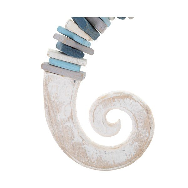 Decorazione da parete in legno 22x55 cm Sea Horse - Mauro Ferretti-image-3