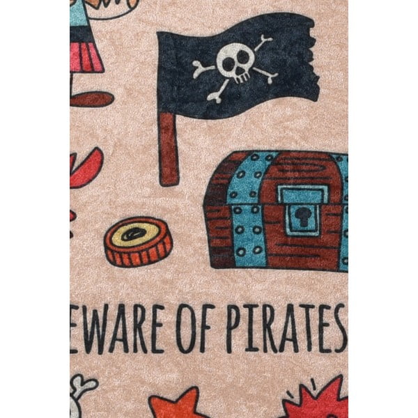 Tappeto antiscivolo per bambini , ø 140 cm Pirate - Conceptum Hypnose-image-2