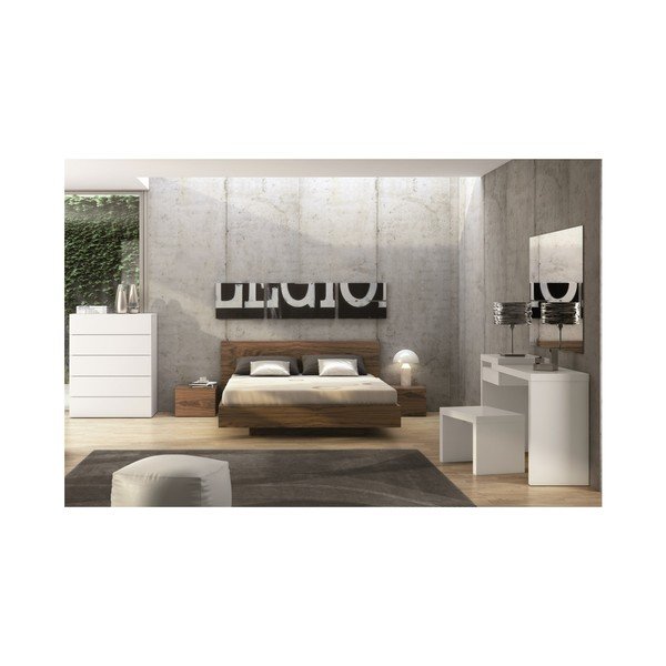 Letto marrone , 160 x 200 cm Float - TemaHome-image-3