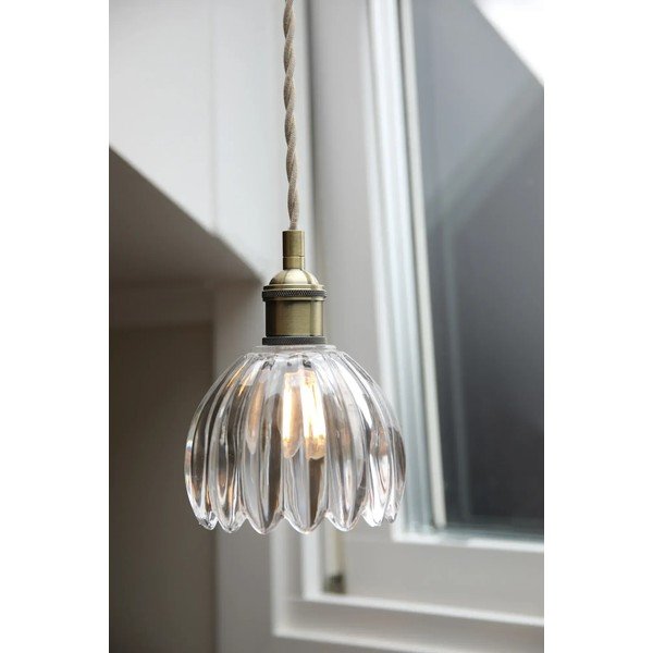 Lampadario in metallo con paralume in vetro ø 13 cm Gota – Markslöjd-image-1