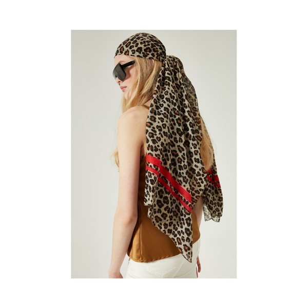 Dámský dlouhý šál Alexander McKensey Leopard