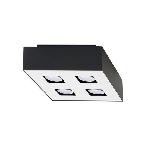Plafoniera nera Hydra - Sollux-image-2