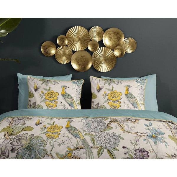 Biancheria da letto singola in cotone biologico Daisy, 140 x 220 cm Organic - Descanso-image-2