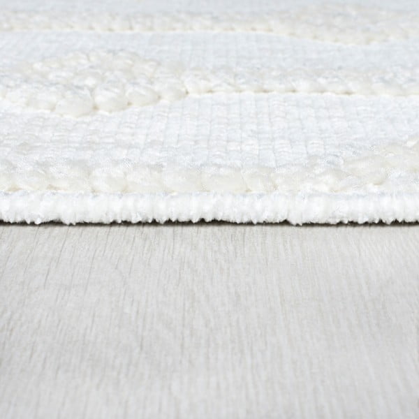 Tappeto in ciniglia crema 160x240 cm Shyla - Flair Rugs-image-4
