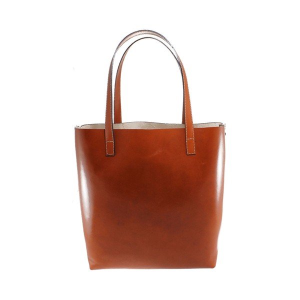 Borsa in pelle marrone Greta - Chicca Borse