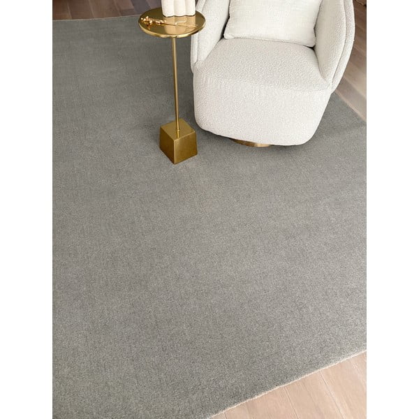 Tappeto in lana grigio 120x180 cm Calisia M Smooth - Agnella-image-1