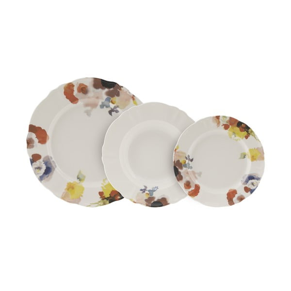 Set di piatti in porcellana da 20 pezzi Silene - Villa Altachiara
