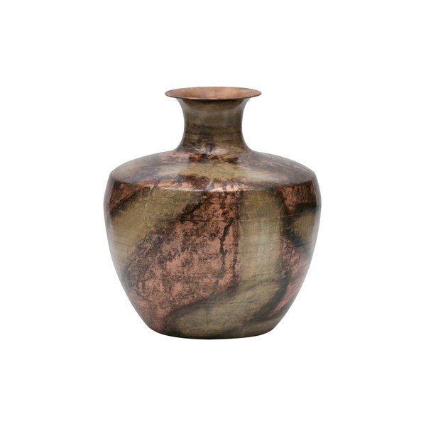 Dekorativní váza z recyklovaného kovu BePureHome, ø 30 cm-image-1