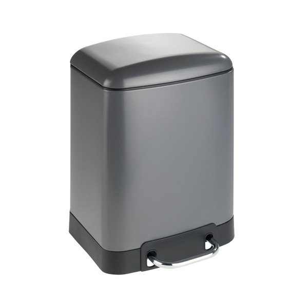 Cestino a pedale grigio Studio, 6 l - Wenko