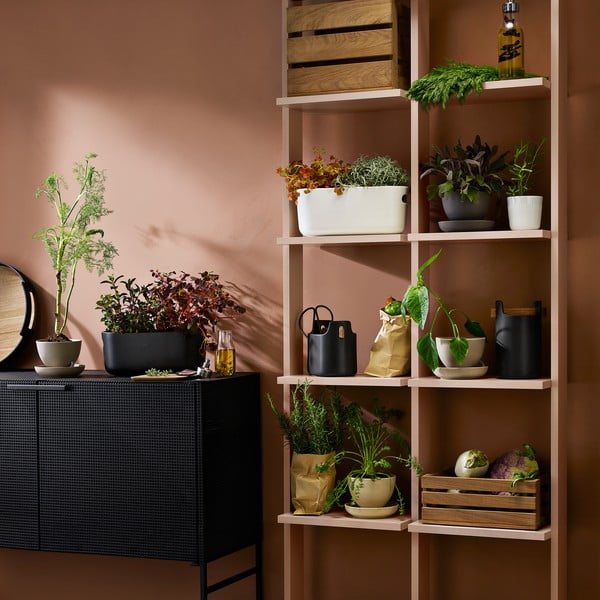 Vaso in ceramica per erbe aromatiche/auto-irrigazione - Eva Solo-image-1